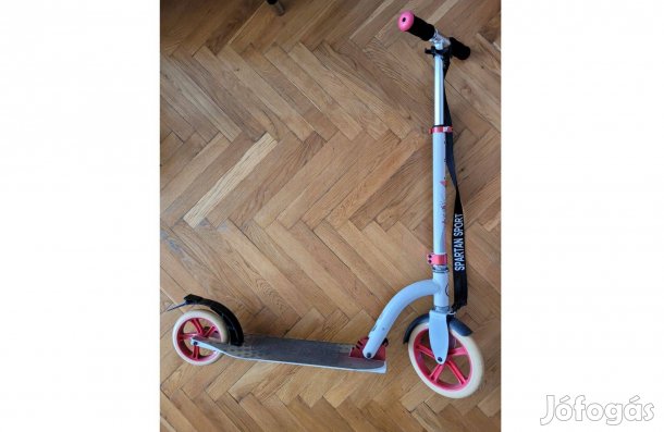 Spartan Jumbo II (2292) összecsukható felnőtt roller - fehér-pink