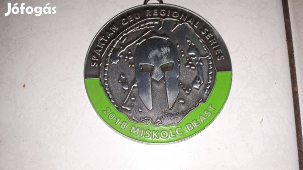 Spartan Race érme, medál 2018