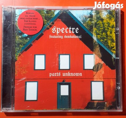 Spectre feat Sensational - Parts Unknown CD / Hip Hop - Rap