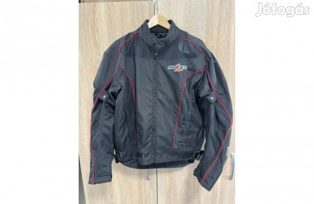 Speed Up Zone motoros textildzseki fekete Shox Új !