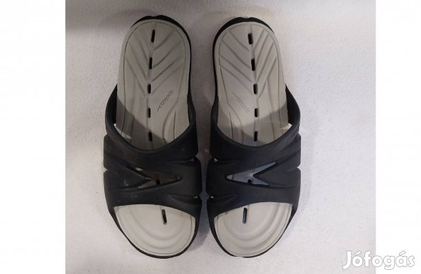 Speedo férfi papucs: 42, vízálló, fekete-szürke