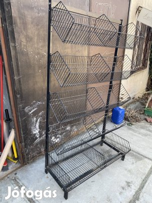 Spejz polc , fém polc , tároló polc 