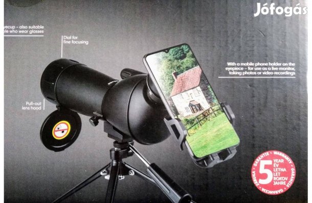 Spektiv Távcső Új mobilhoz illeszthető német Márka Auriol(Bresser Mino