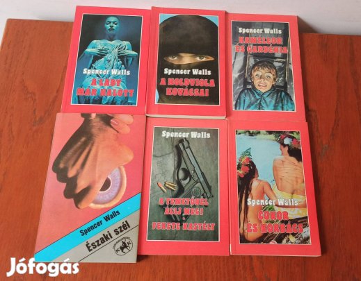 Spencer Walls könyvcsomag / 6 db könyv