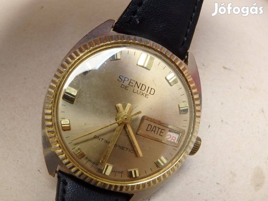 Spendid De Lux Férfi Régi Retro Karóra Kézi Húzós Régi