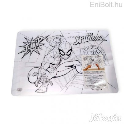 Spider-Man Pókember színezhető tányéralátét 43x29 cm