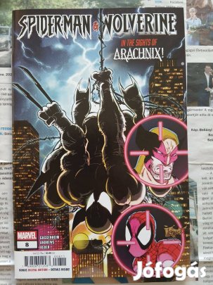 Spider-Man and Wolverine Marvel képregény 8A. száma eladó!
