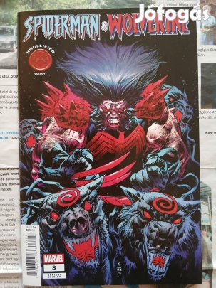 Spider-Man and Wolverine Marvel képregény 8B. száma eladó!