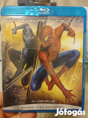 Spider -MAN 3 pókember 3 angol blur-ray disc