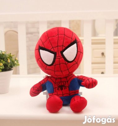 Spiderman Pókember plüss 27 cm Új Készletről Marvel számlás