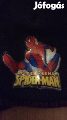 Spiderman pókember pókemberes fiú polár sapka 54cm-es!