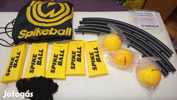 Spikeball szabadtéri játék strandröplabda trambulin