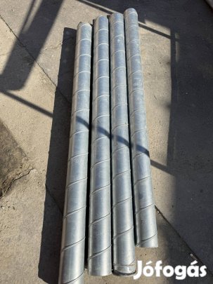 Spirálkorcolt légcsatorna 100mm 