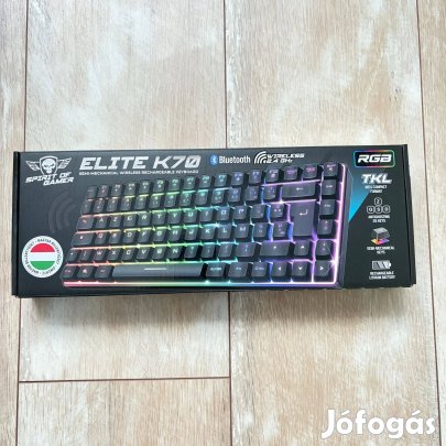 Spirit Of Gamer Elite K70 vezeték nélküli billentyűzet