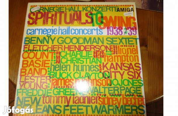Spirituals to swing 1938/39 bakelit hanglemezek eladók (2 db)