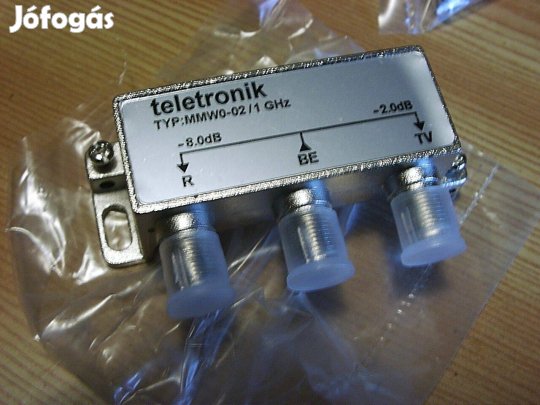 Splitter antenna elosztó, Teletronic MMW0-02/1GHz