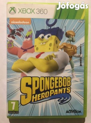 Spongebob Heropants (Spongyabob) Gyári Xbox 360 Játék akár féláron