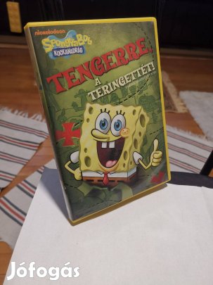 Spongyabob Kockanadrág mese DVD - Tengerre, a teringettét! - ritka