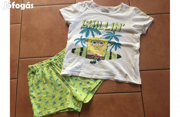 Spongyabob pizsama 140-es