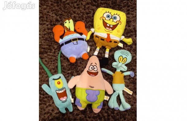 Spongyabob plüssfigurák