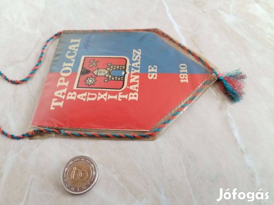 Sport club asztali zászló Tapolcai Baukszit Bányász