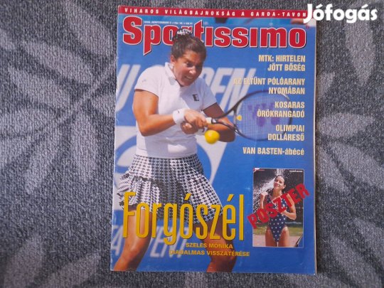 Sportissimo (1995. szeptember) Szeles Mónika
