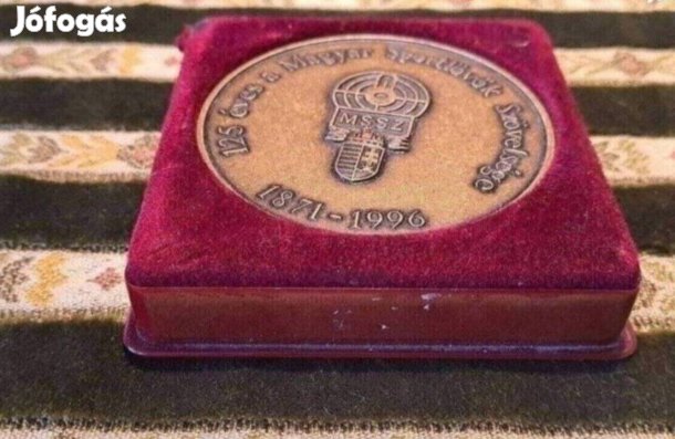 Sportlövők szövetsége 1871-1996 plakett