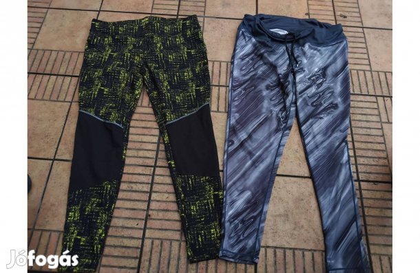 Sportnadrág futó nadrág aláöltözet L XL 2db