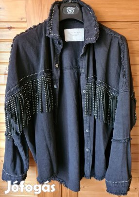 Sportos, divatos Zara farmerkabát 36-38as (S)