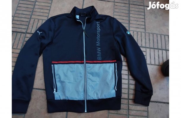 Sportos melegítő autós pulóver S M