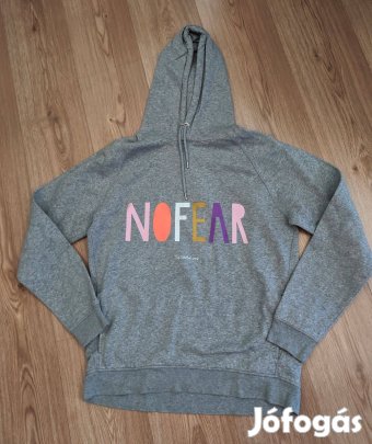 Sportos pamut kapucnis női pulcsi L