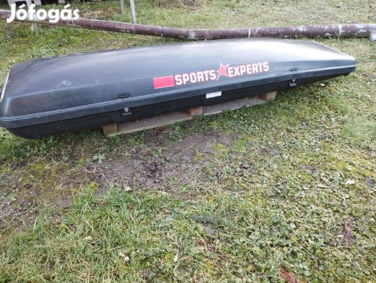 Sports Experts tetőbox síbox horgászbox 350l