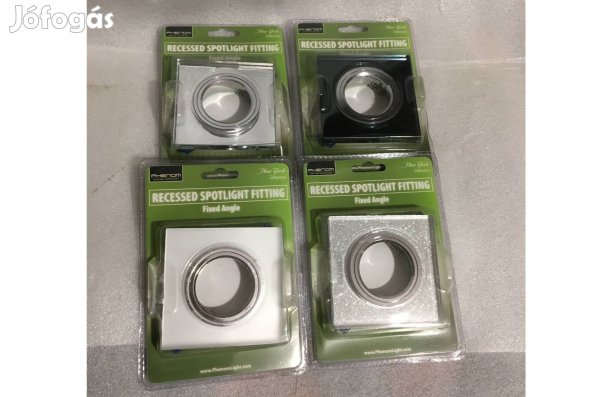 Spot lámpatest 4db beépíthető spotlámpa azonos forma különböző szín