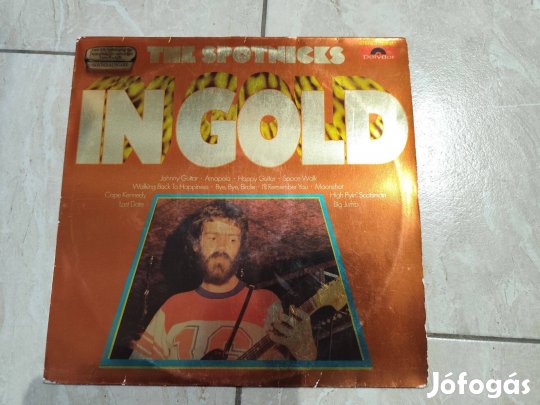 Spotnicks Gold- Válogatás bakelit hanglemez remek állapotban