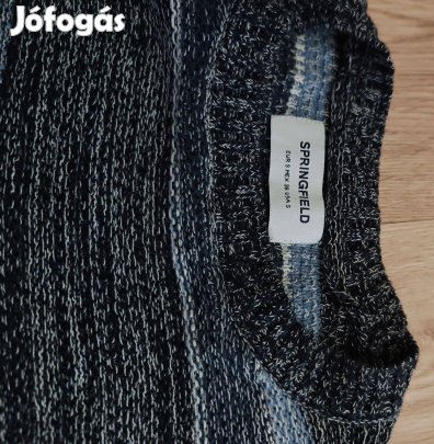 Springfield kötött férfi pulóver