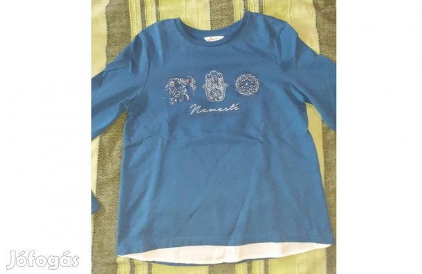 Springfield női Namaste felíratú pulóver M-es, új