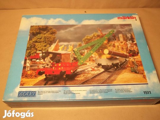 Spur 1 Marklin 1511 Vasúti Teherkocsi Építőkészlet Bontatlan