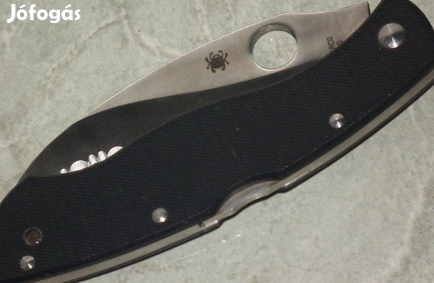 Spyderco bicska horgászkés zsebkés kemping-túra kés