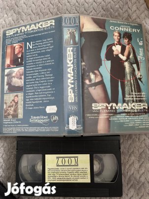 Spymaker Ian Fleming titokzatos élete vhs nagytok zoom Connery