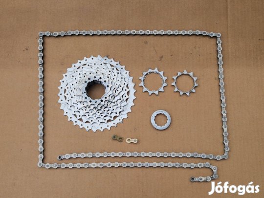 Sram PG970 lánckerék sor és Sram PC951 lánc