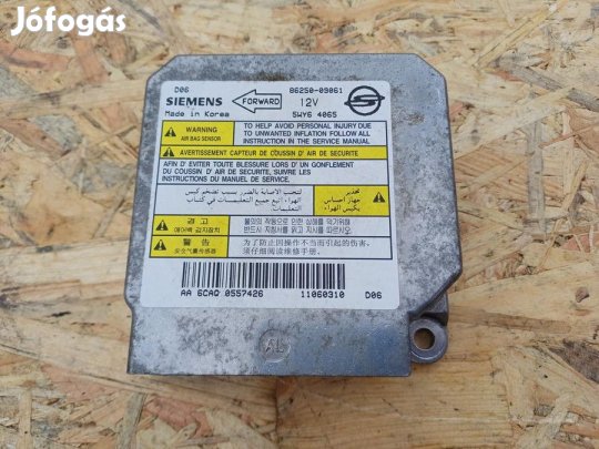 Ssangyong Kyron (2005-2014) Légzsák Vezérlő Elektronika