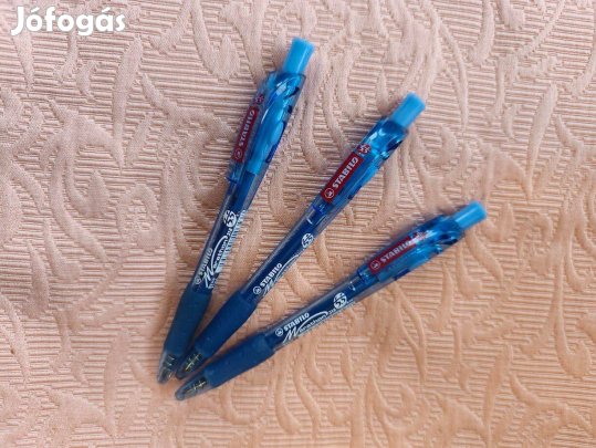 Stabilo Marathon 318 golyóstoll 3 db világoskék külső