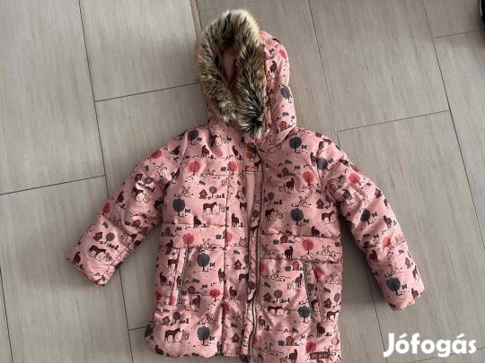 Staccato kislány téli kabát, lovas mintával, 116/122, 9000 Ft