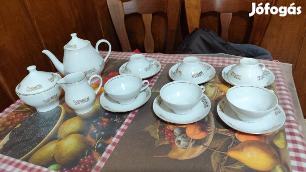Stadtlengsfeld 6 személyes eredeti német teás készlet