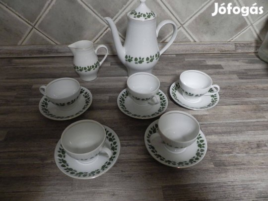 Stadtlengsfeld Porcelán kávés csésze készlet