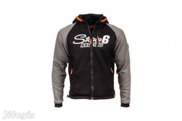 Stage6 Grey XL motoros pulóver protektorzsebekkel
