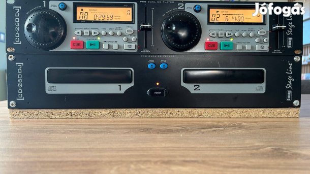 Stage Line DJ, dupla CD lejátszó