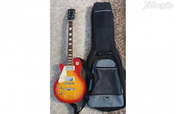 Stagg Les Paul -es elektromos gitár Balkezes