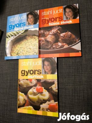 Stahl Judit szakácskönyv gyűjtemény
