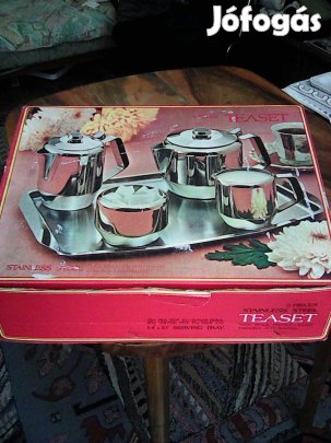 Stainlees Steel rozsdamentes 5 -db-bos teás készlet